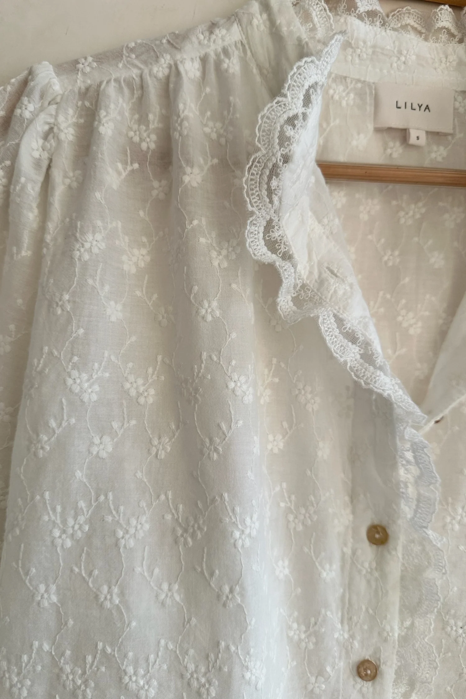 Amina Blouse - White - Image 3