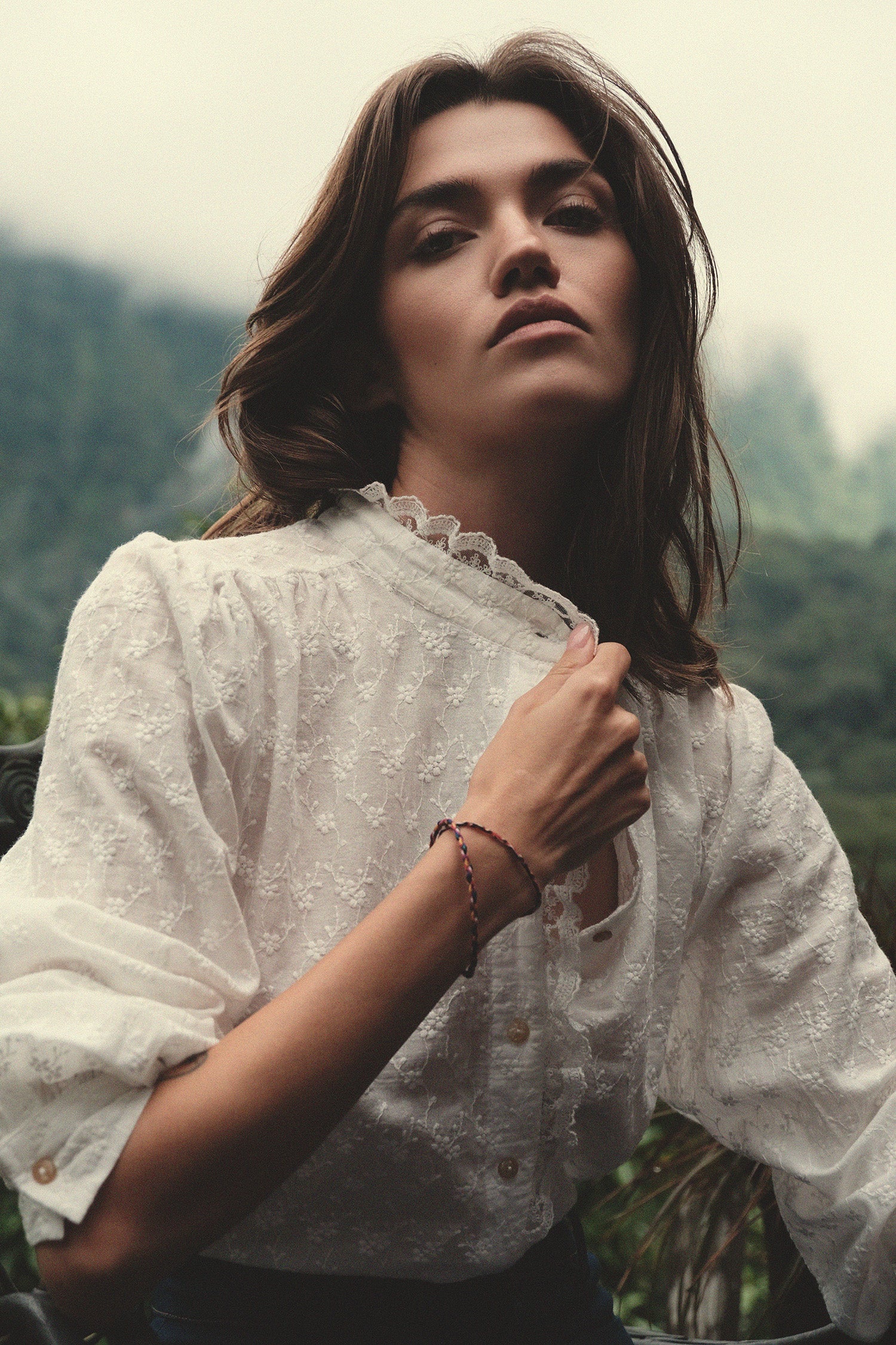 Amina Blouse - White - Image 5