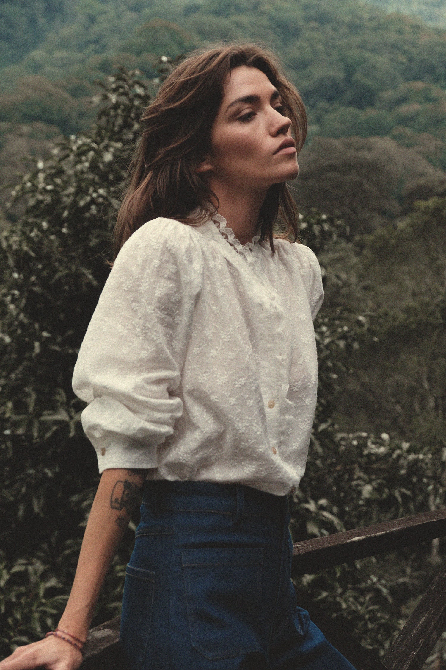 Amina Blouse - White - Image 6
