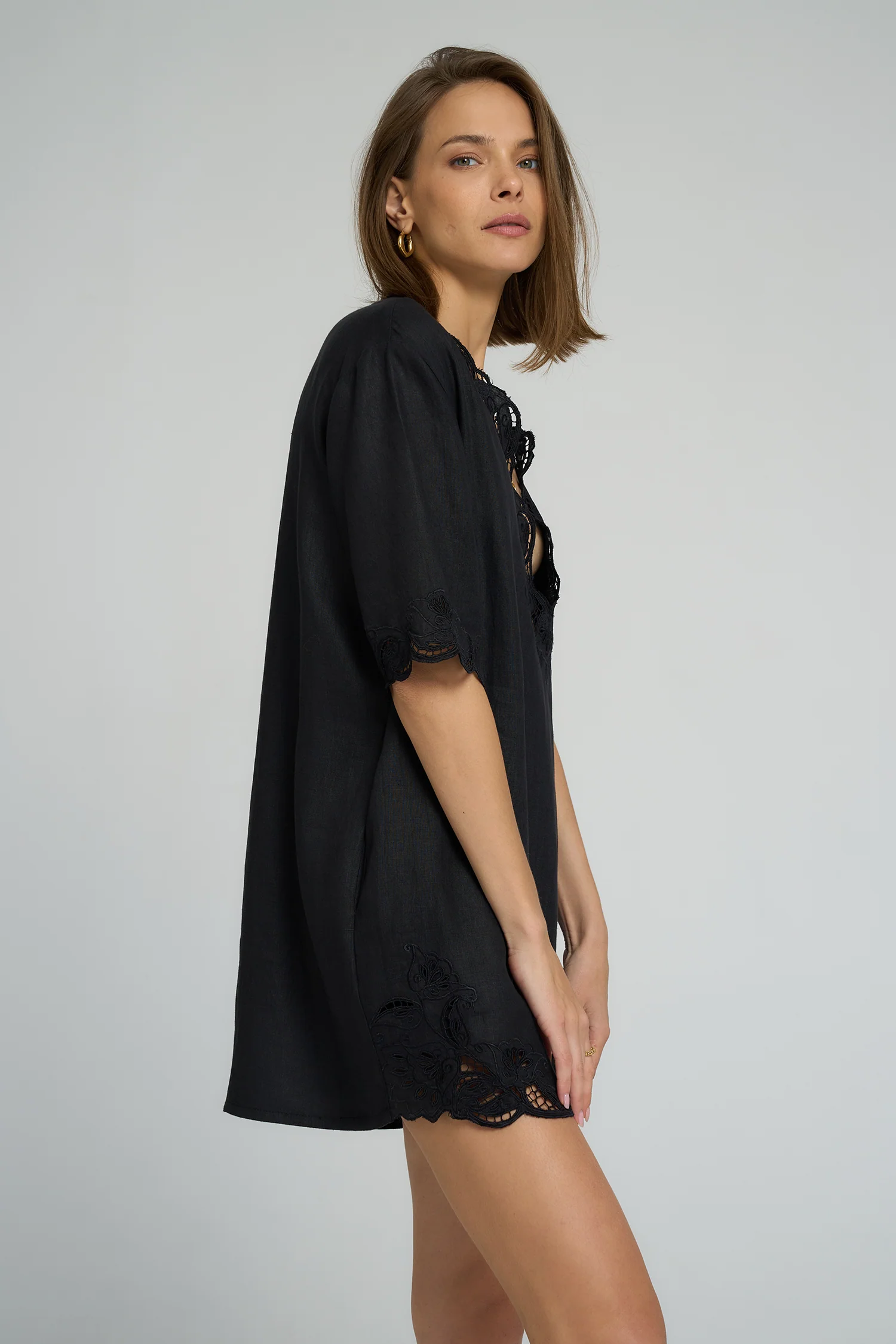 Bellini Dress - Black - Image 4