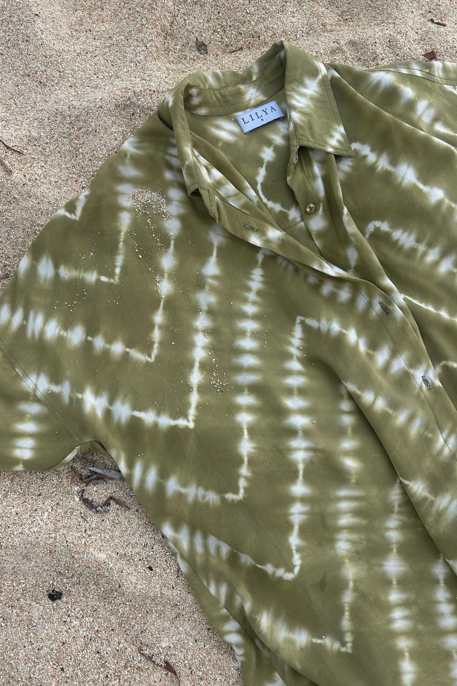 Del Rio Playsuit - Celestial Tie Dye/Matcha - Image 5