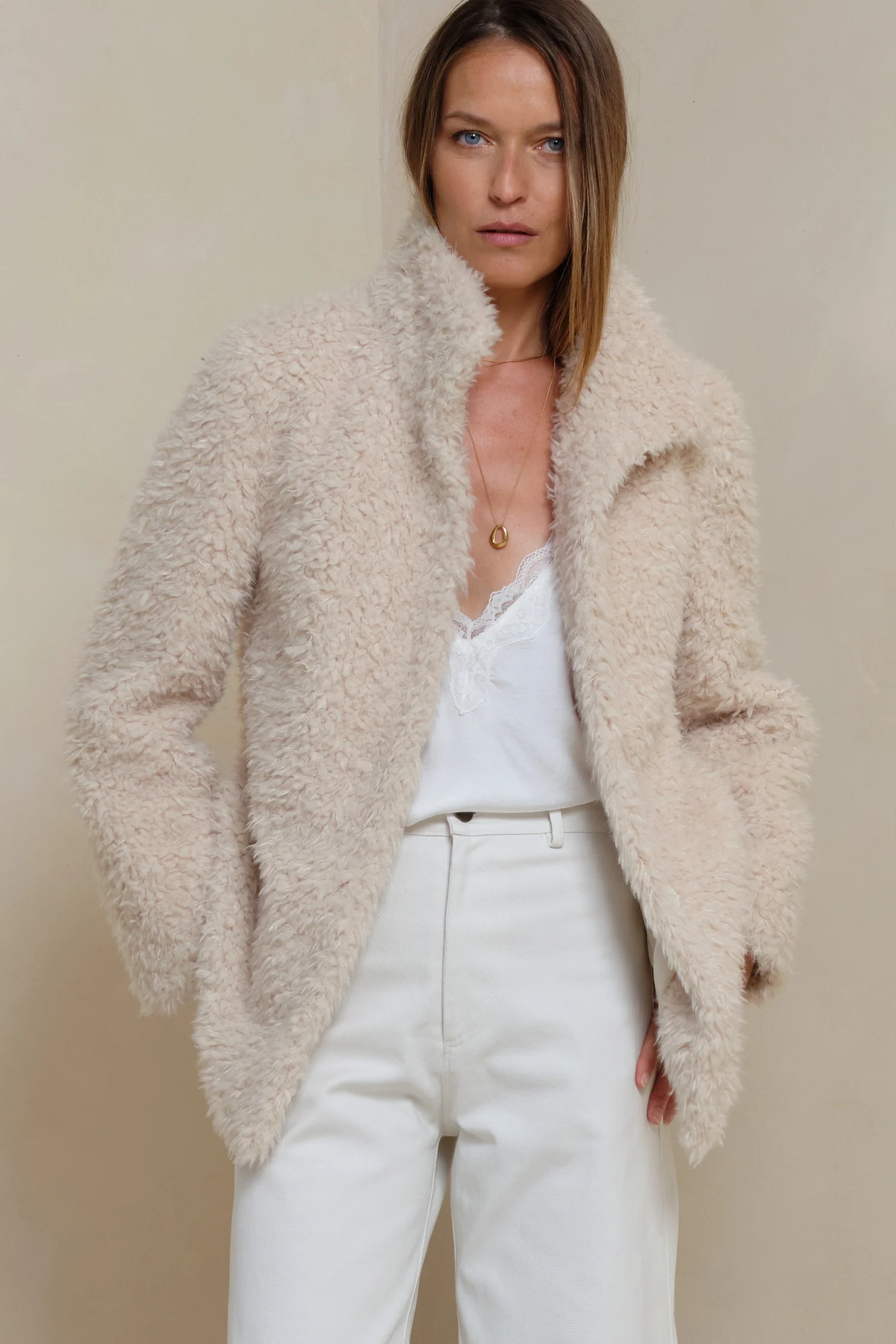Ellen Jacket - Ivory - Image 4