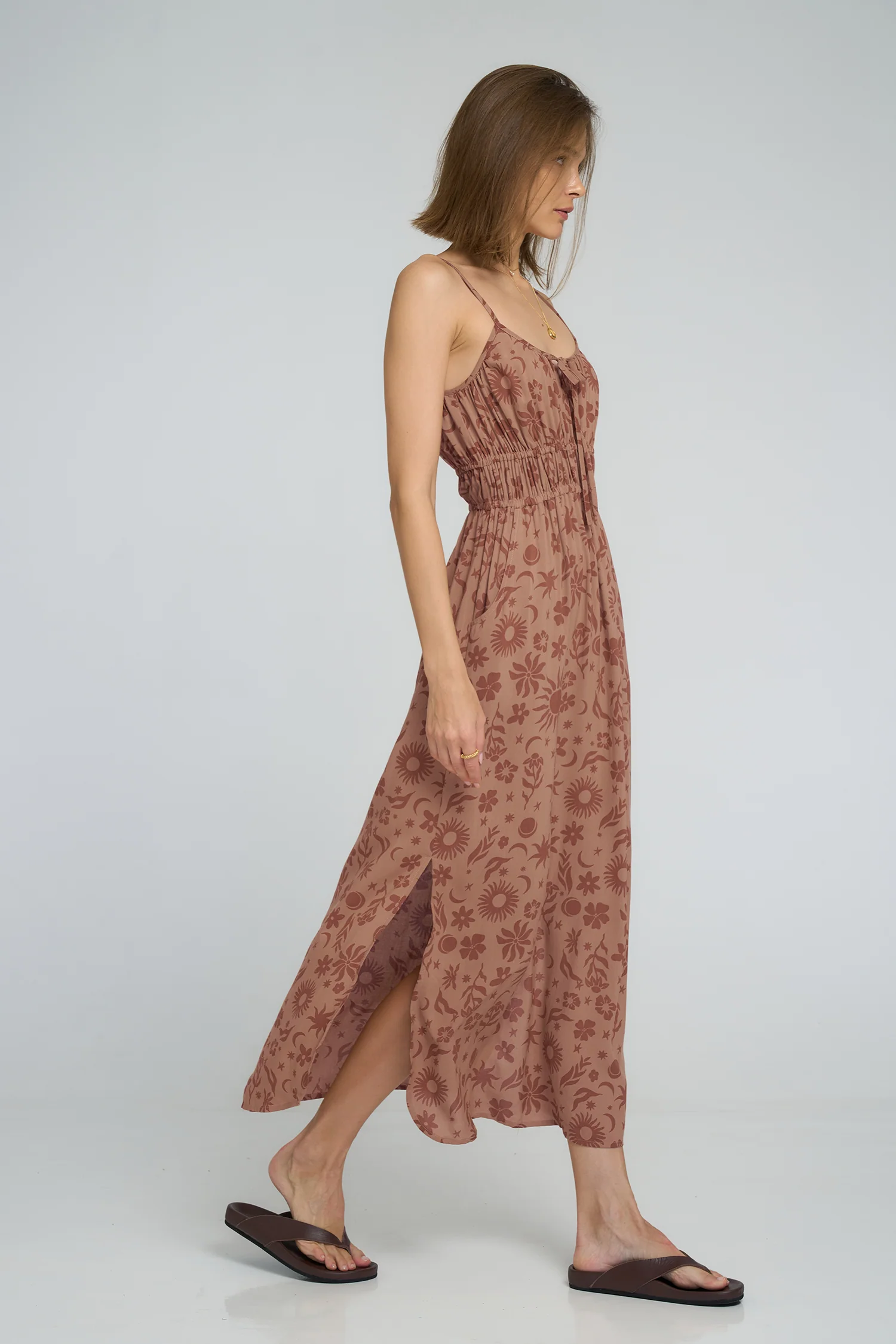 Gypsy Dress - Mystic Wisdom Rust