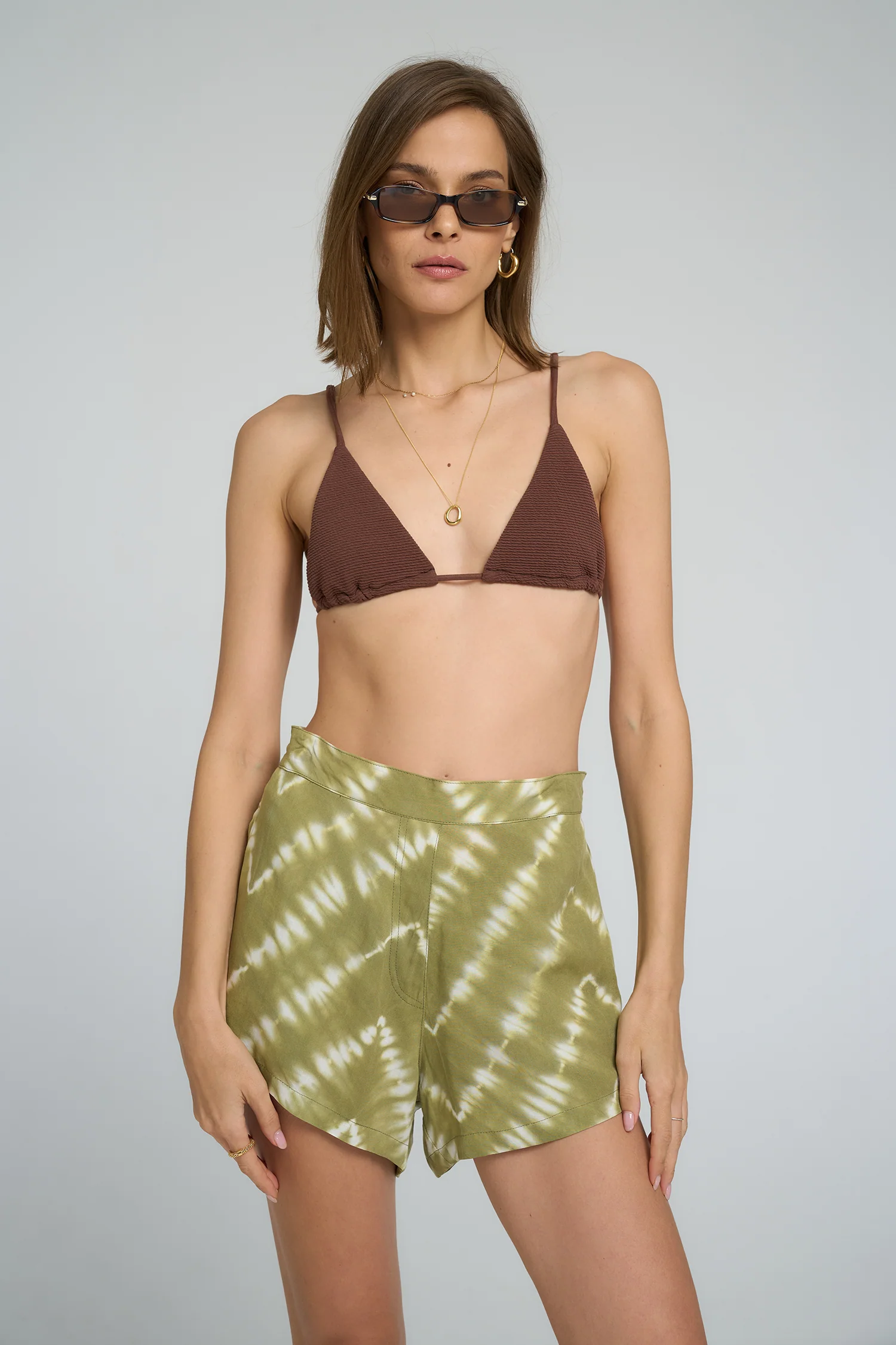 Harvest Short - Celestial Tie Dye/Matcha - Image 5