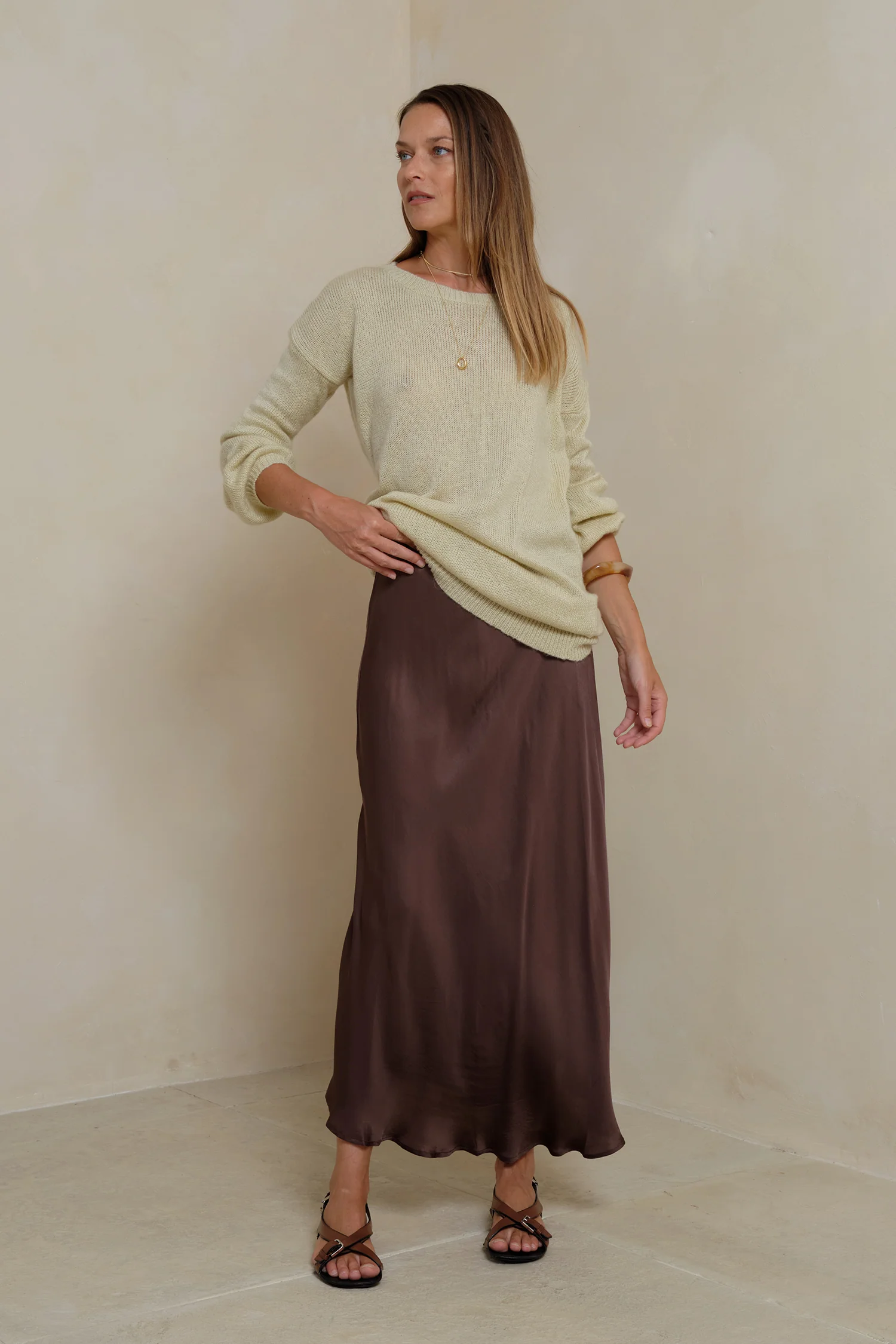 Joplin Skirt - Chocolate - Image 4