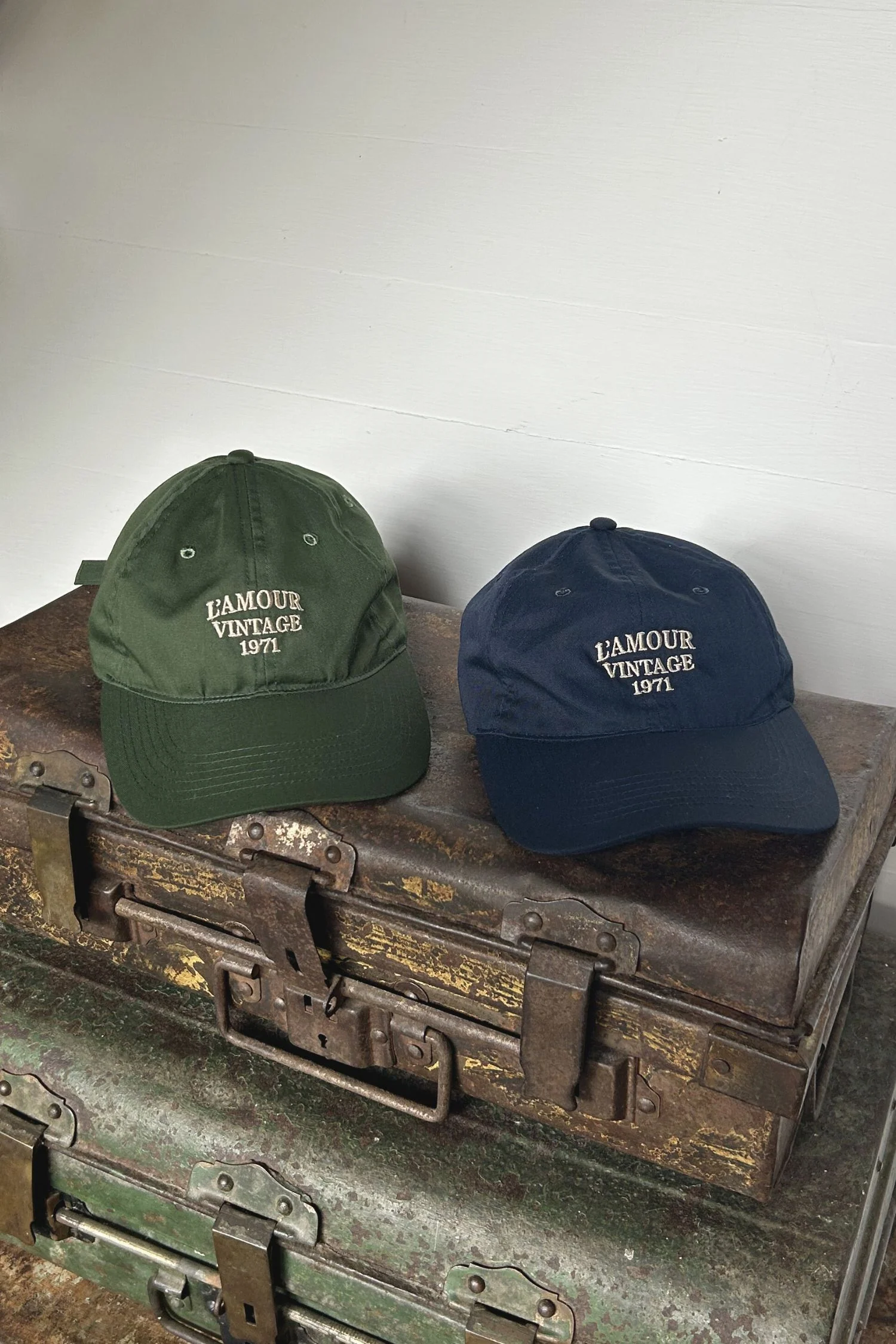 L'Amour Vintage Cap - Jungle Green - Image 3