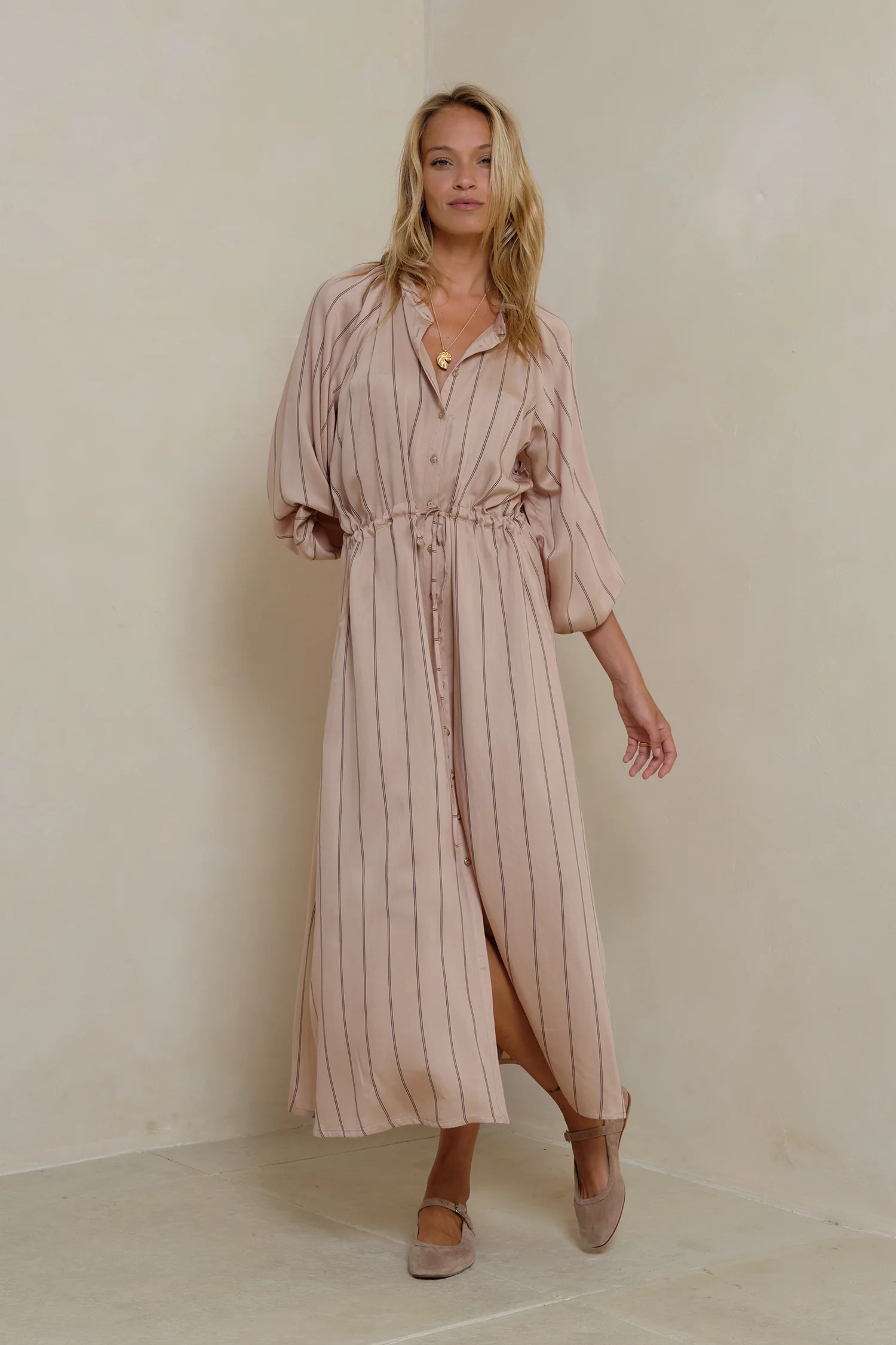 Lourdes Dress - Seraphine Blush - Image 4
