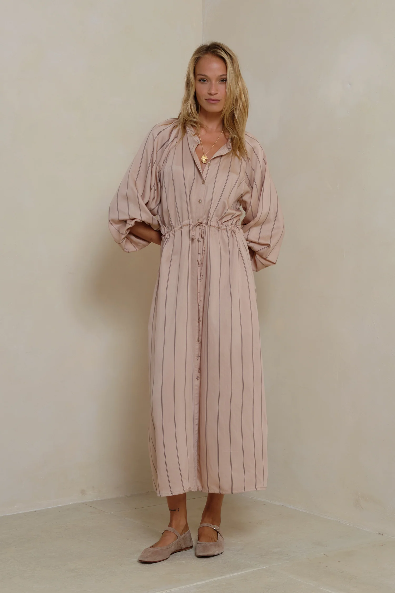 Lourdes Dress - Seraphine Blush - Image 5