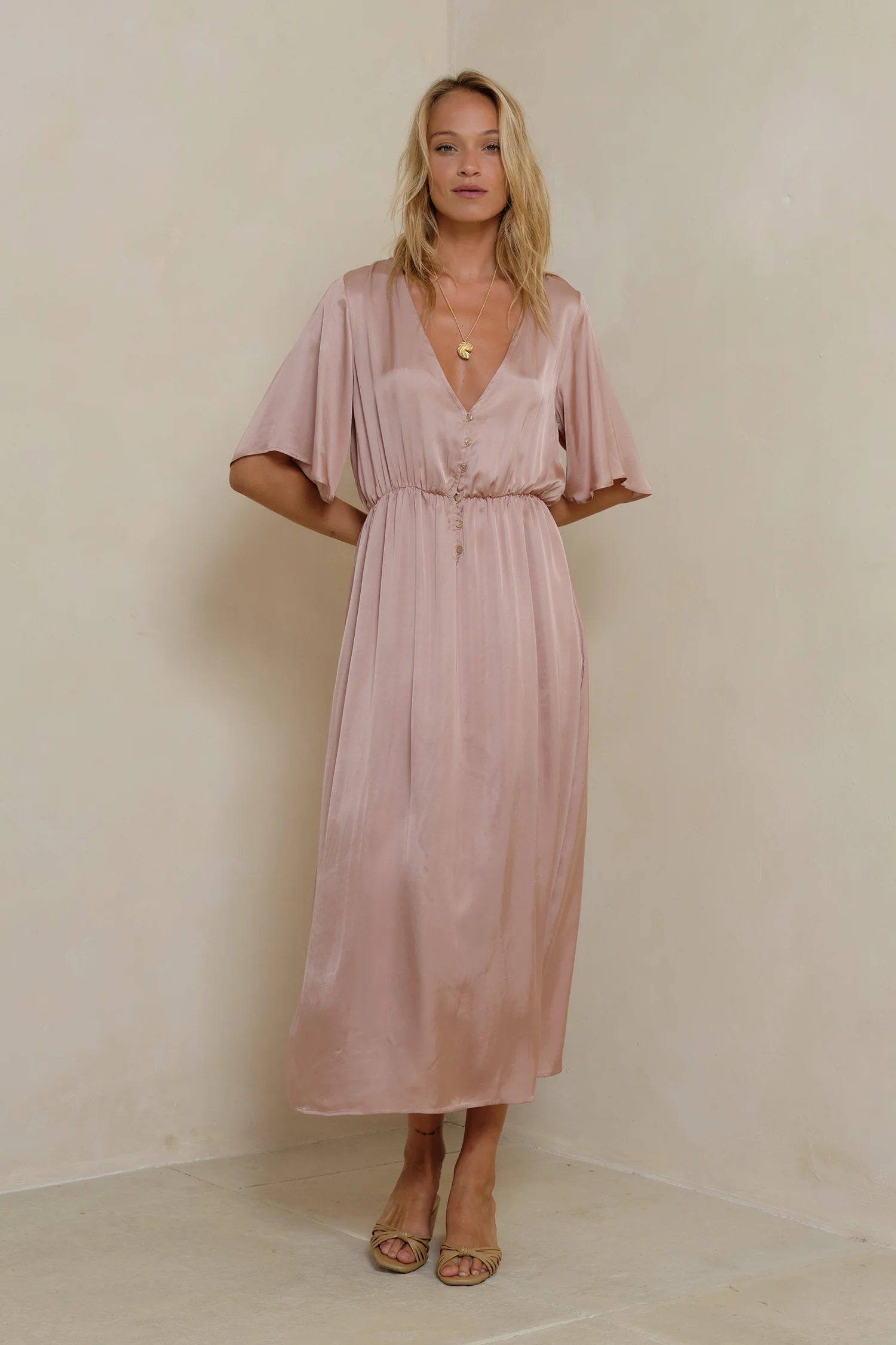 Lyra Dress - Antique Rose - Image 4