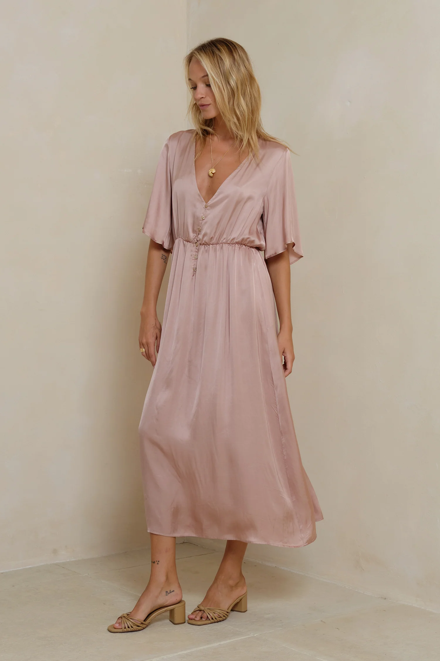 Lyra Dress - Antique Rose - Image 5