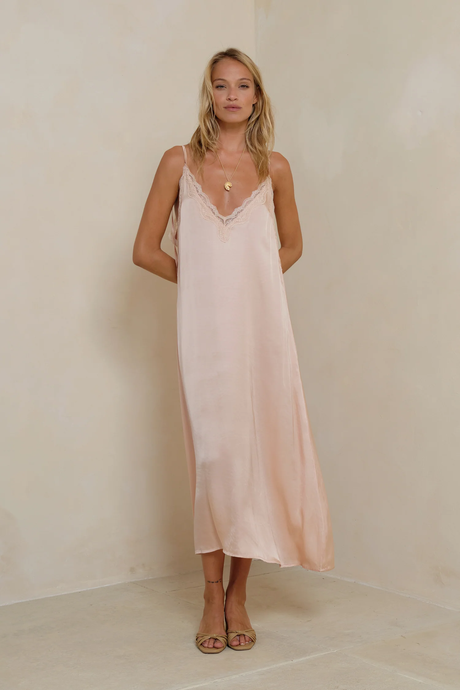 Oriana Dress - Rose Quartz - Image 4