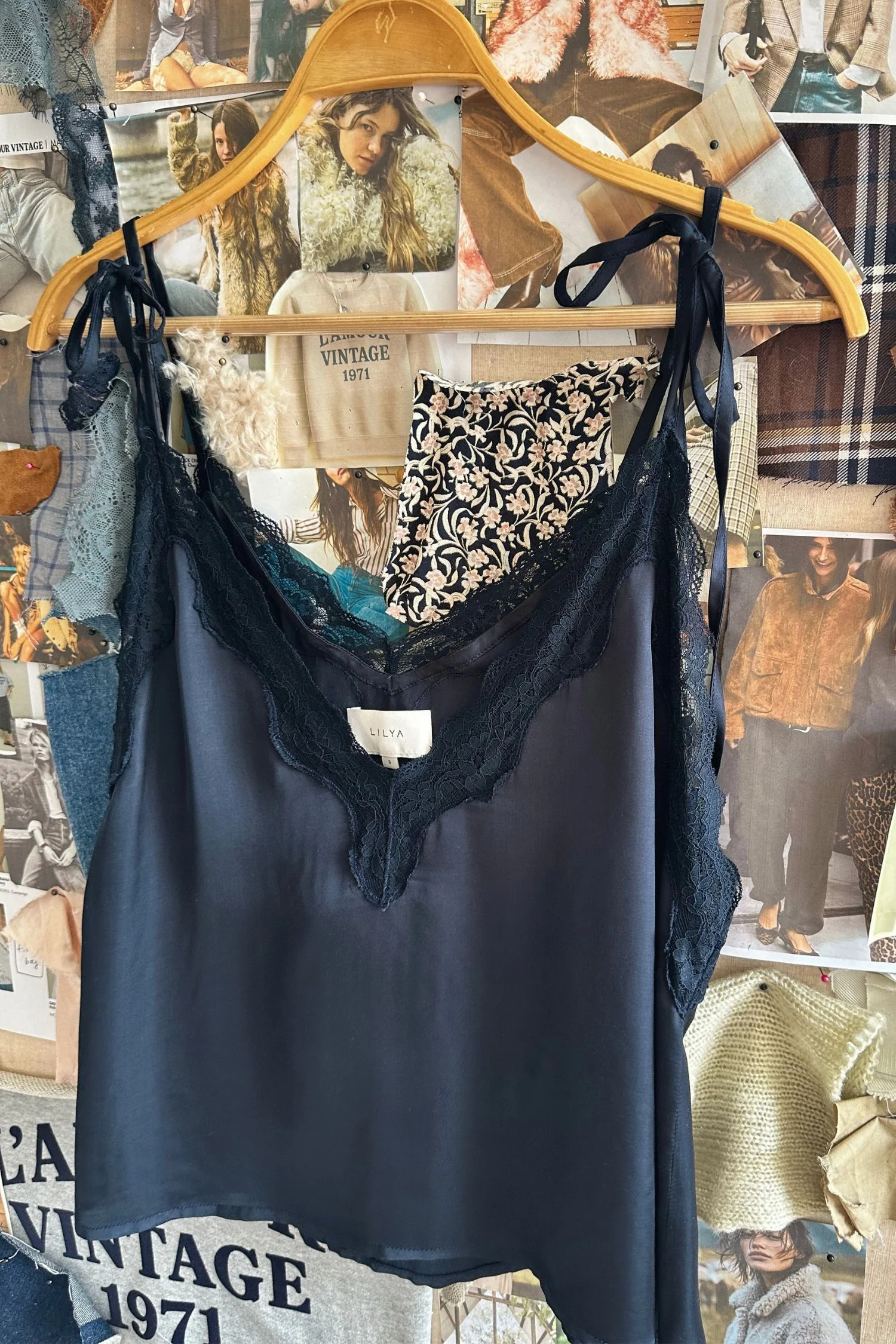 Oriana Top - Navy - Image 3