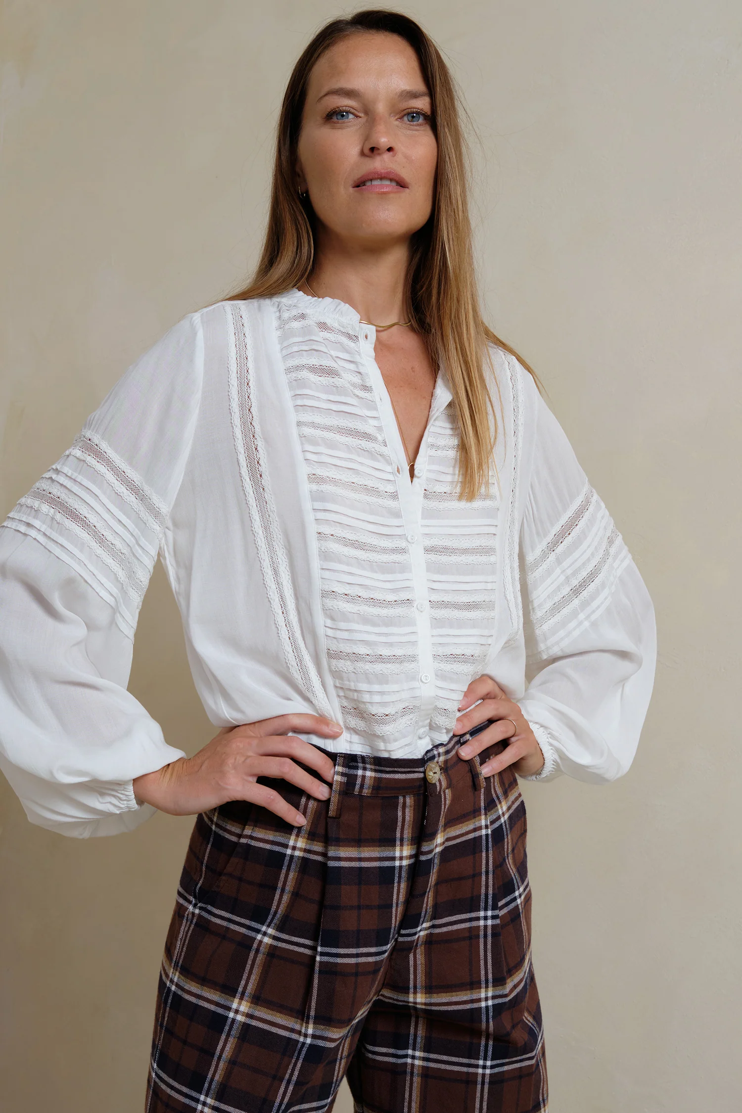 Persia Top - Ivory - Image 3