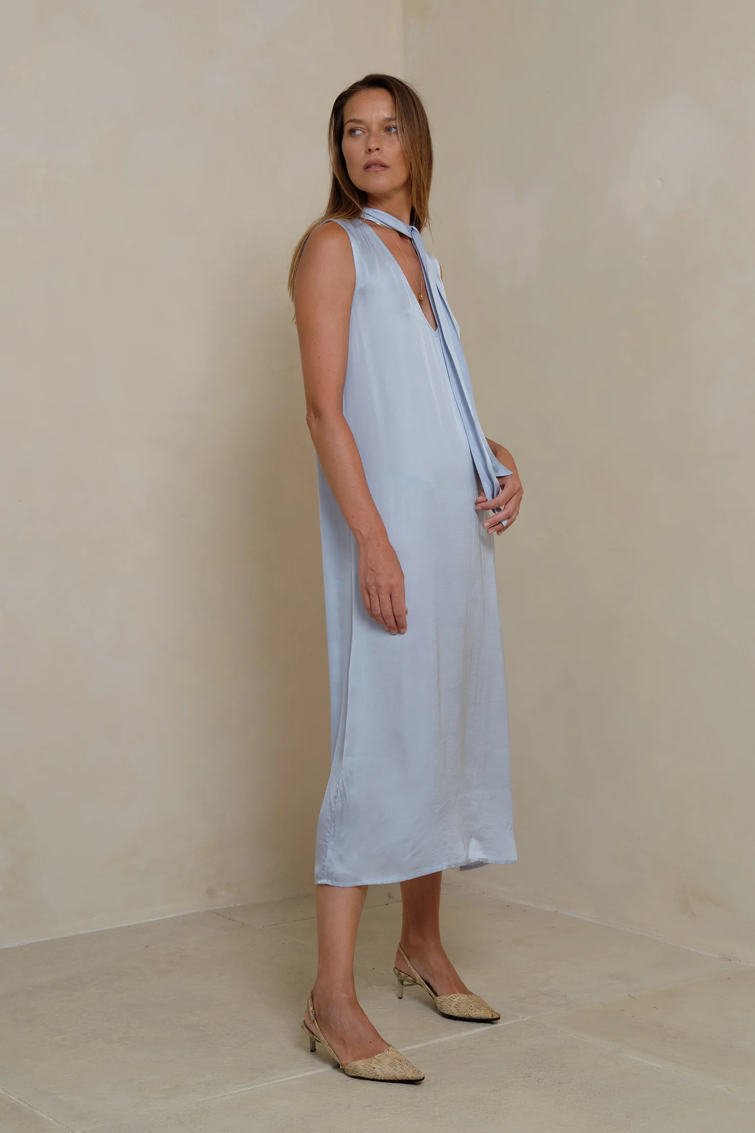 Sirocco Dress - Powder Blue - Image 4