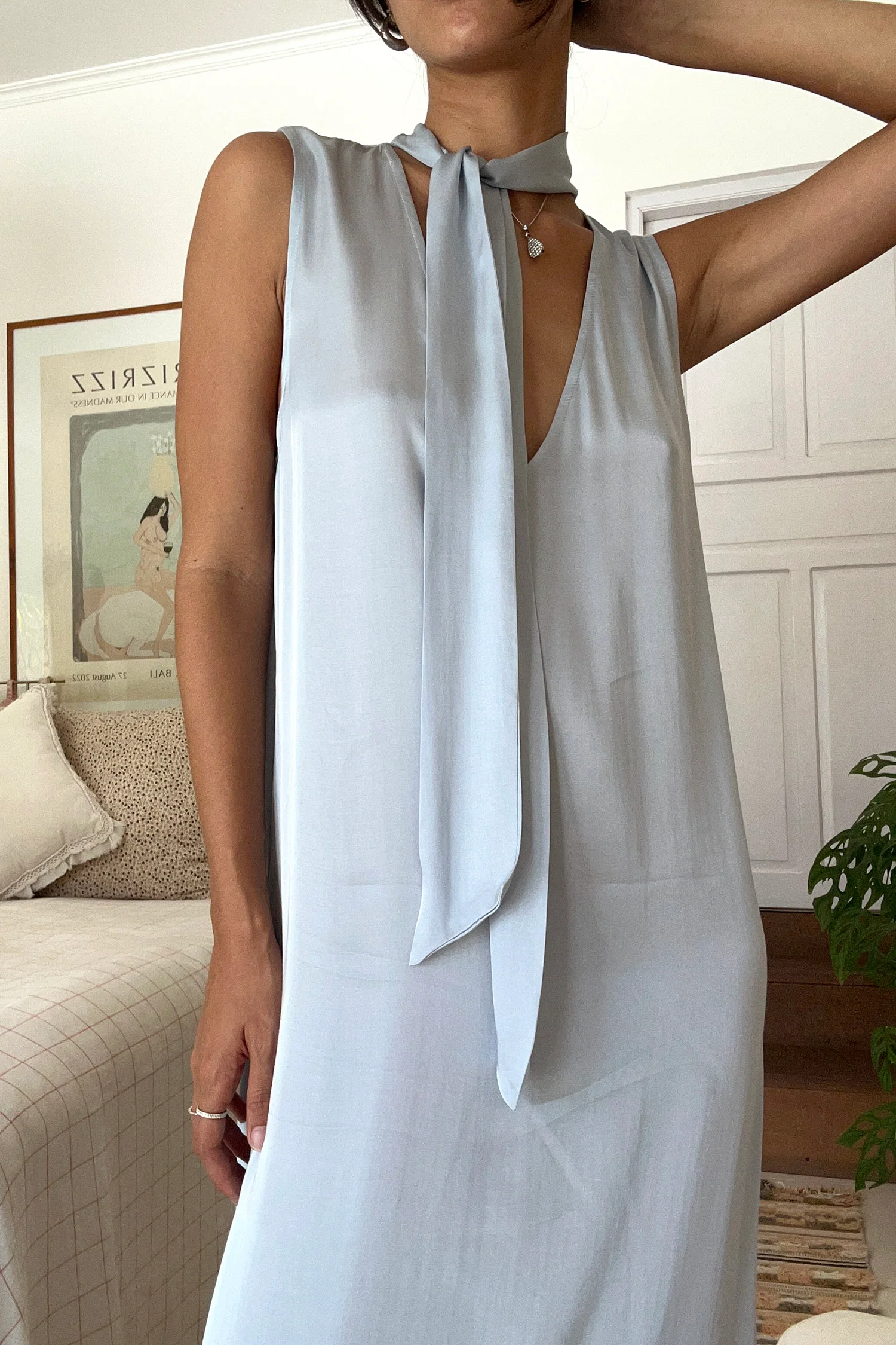 Sirocco Dress - Powder Blue - Image 6