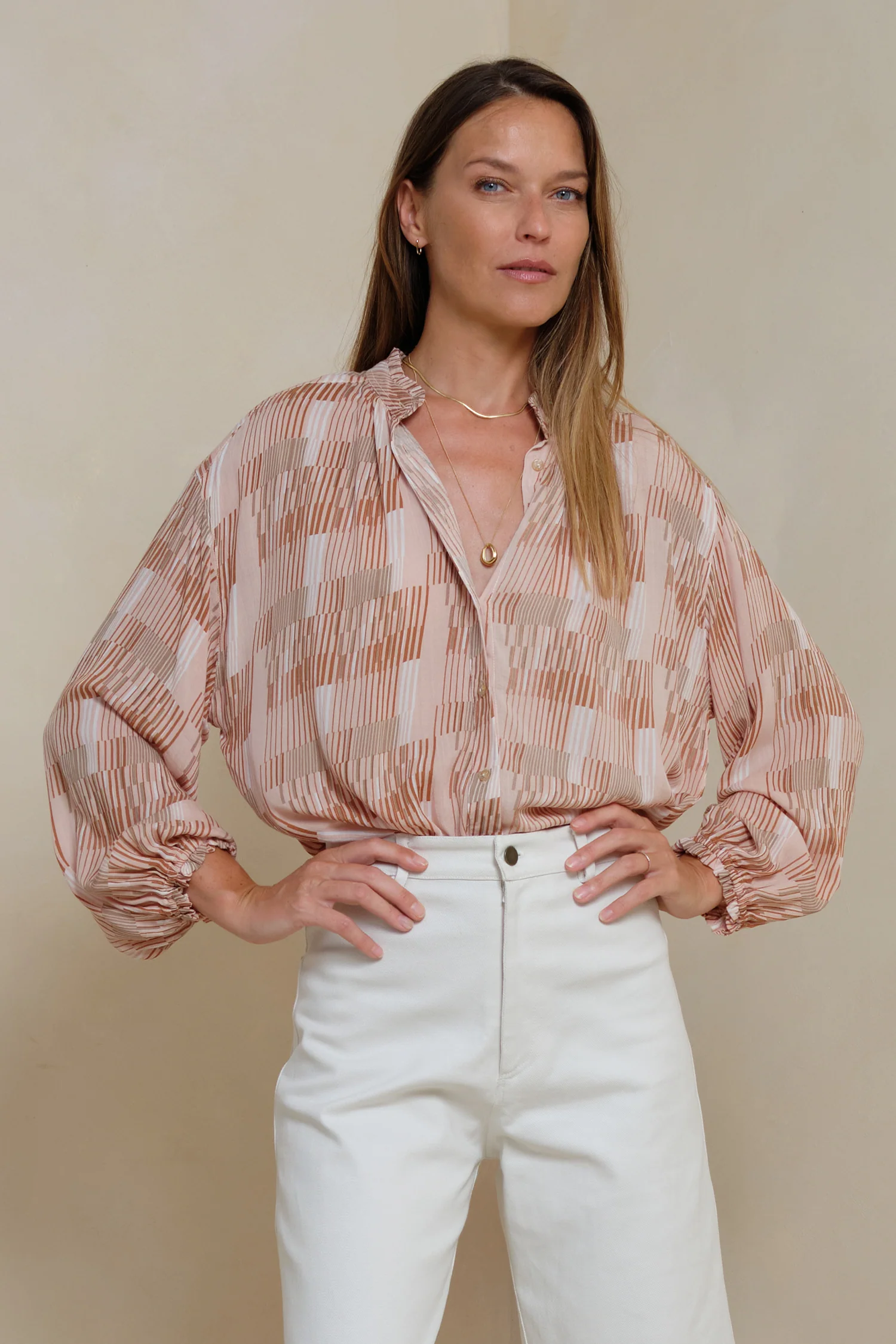 Solace Shirt - Utopia Print Sunset - Image 4