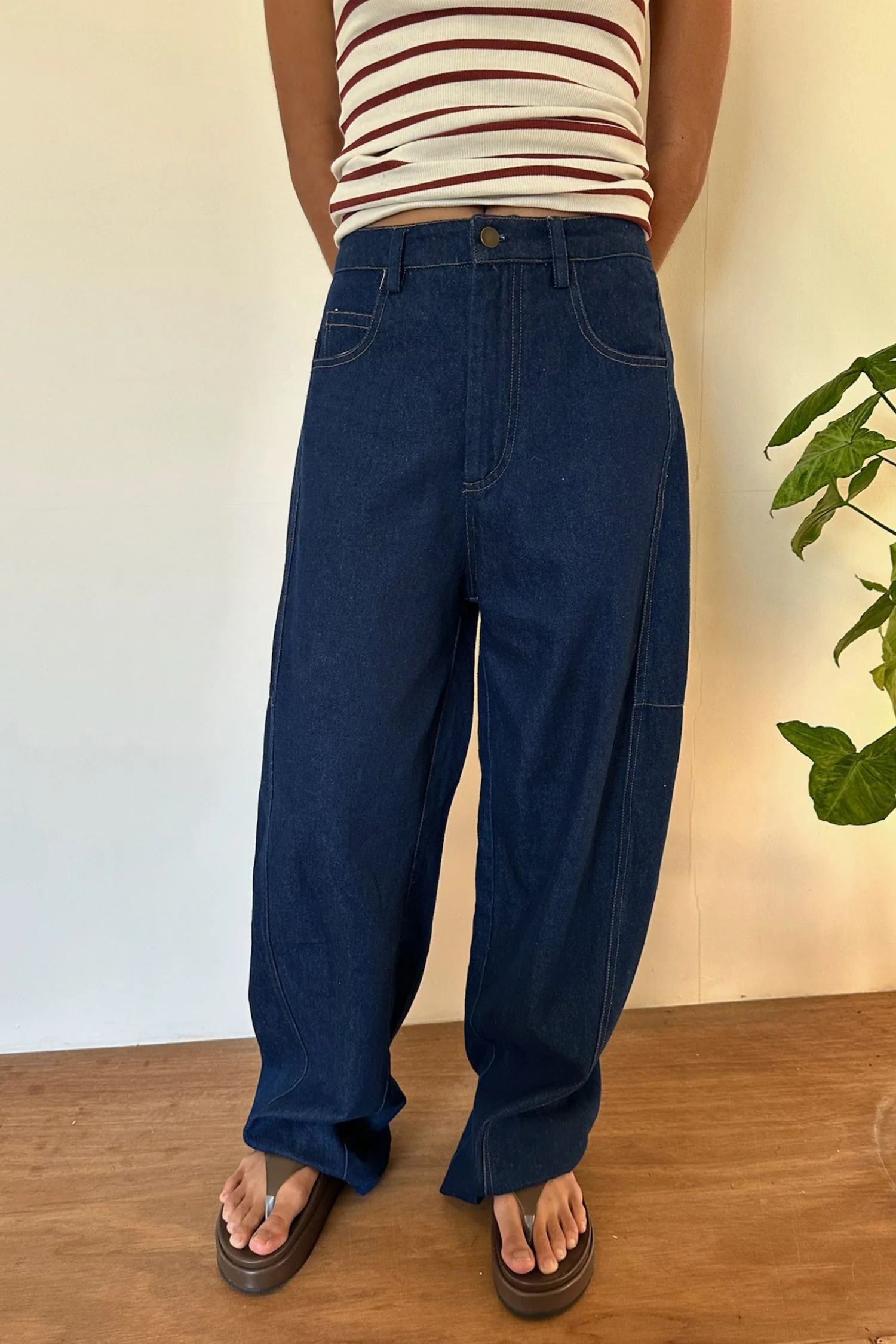 Tilly Denim Jeans - Deep Blue - Image 3