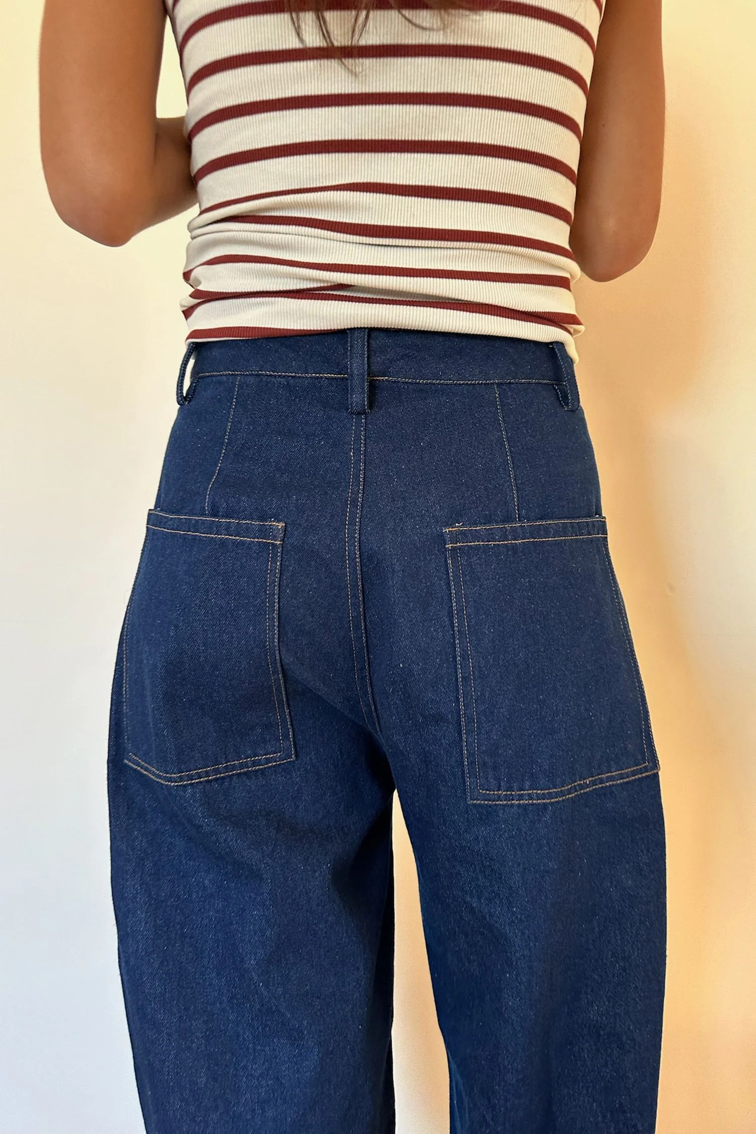 Tilly Denim Jeans - Deep Blue - Image 4