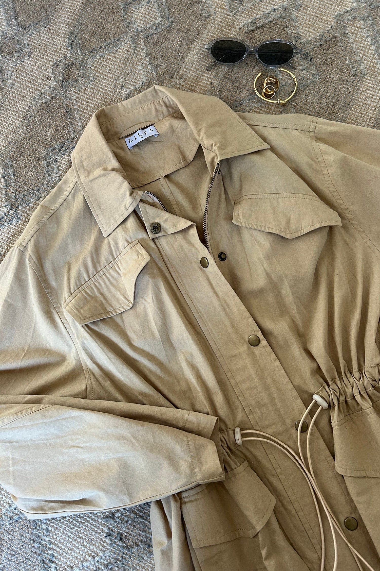 Utility Jacket - Sand - Image 6