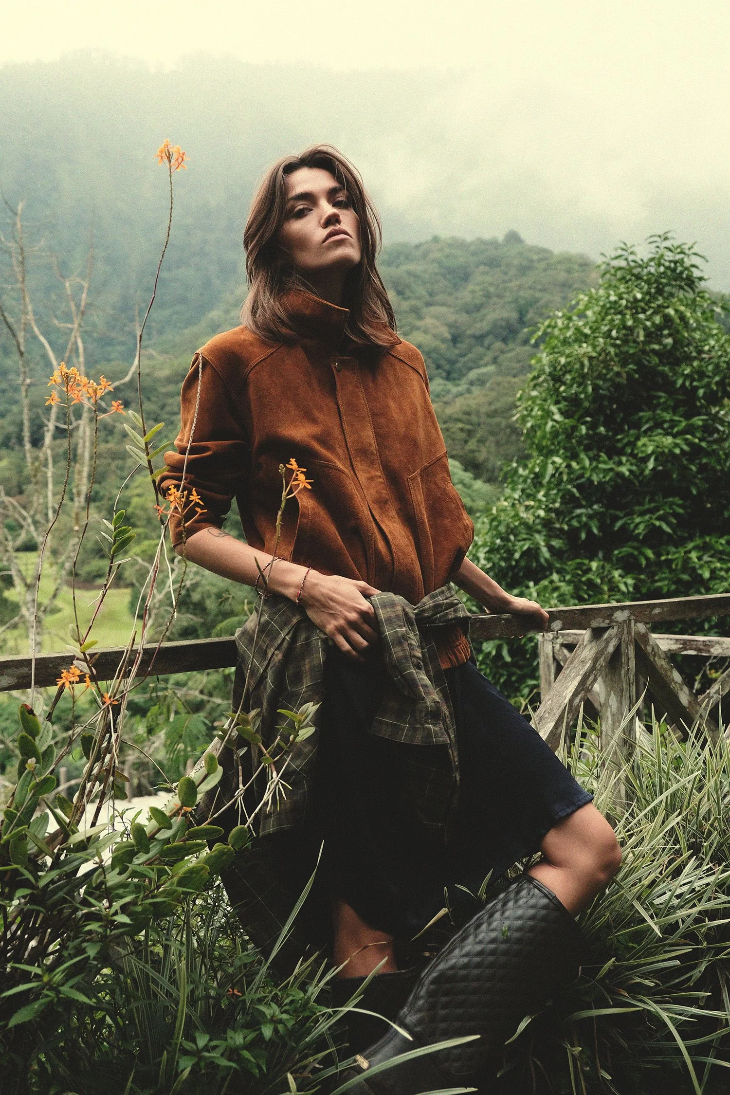 Zephyr Suede Jacket - Havana Cuba Suede - Image 6