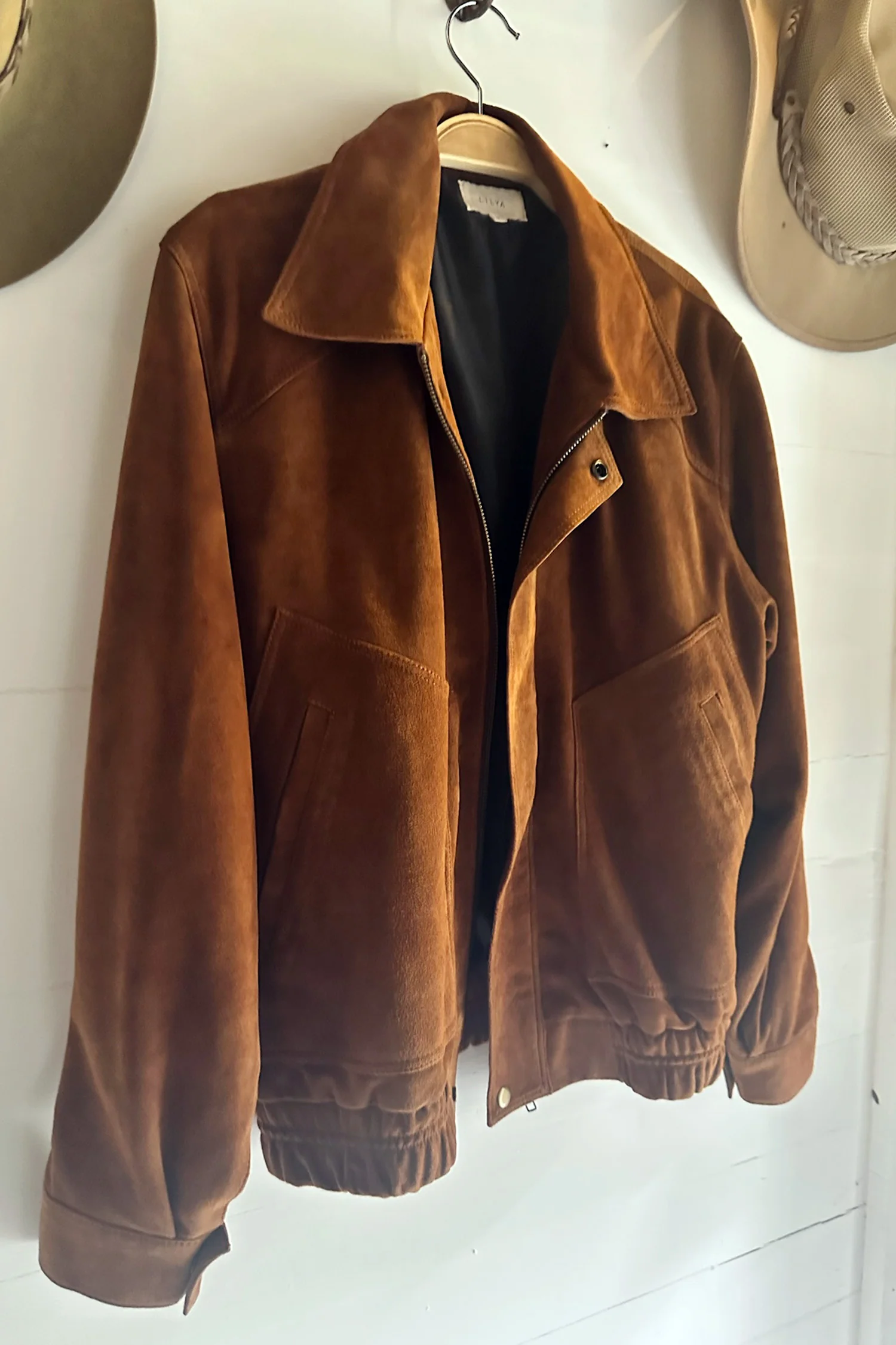Zephyr Suede Jacket - Havana Cuba Suede - Image 8